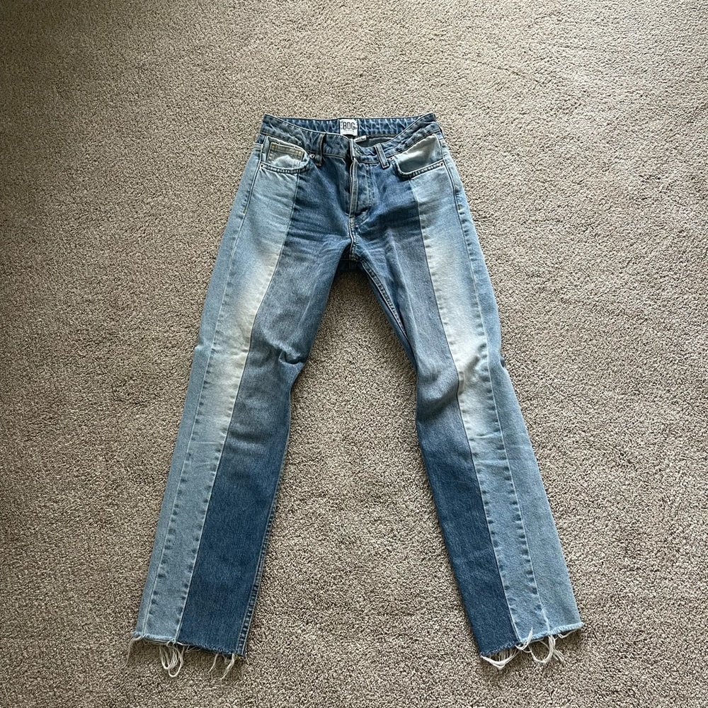 BDG urban outfitters multi colored jeans